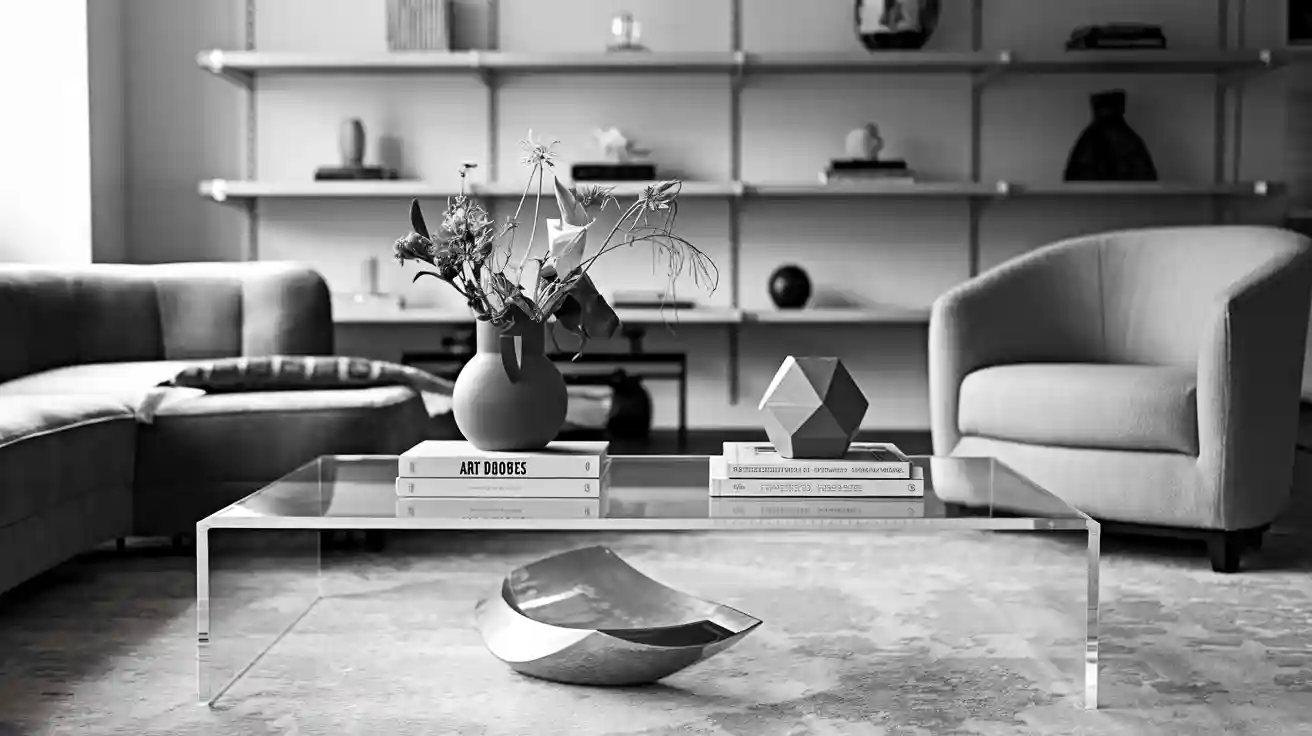 CB2 Acrylic Coffee Tables Break the Style Rules