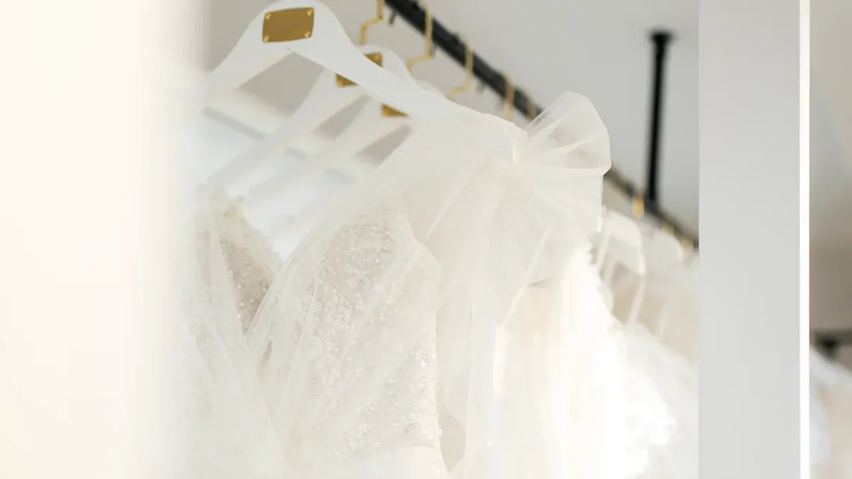 Benefits of Acrylic Hangers for Wedding Dresses