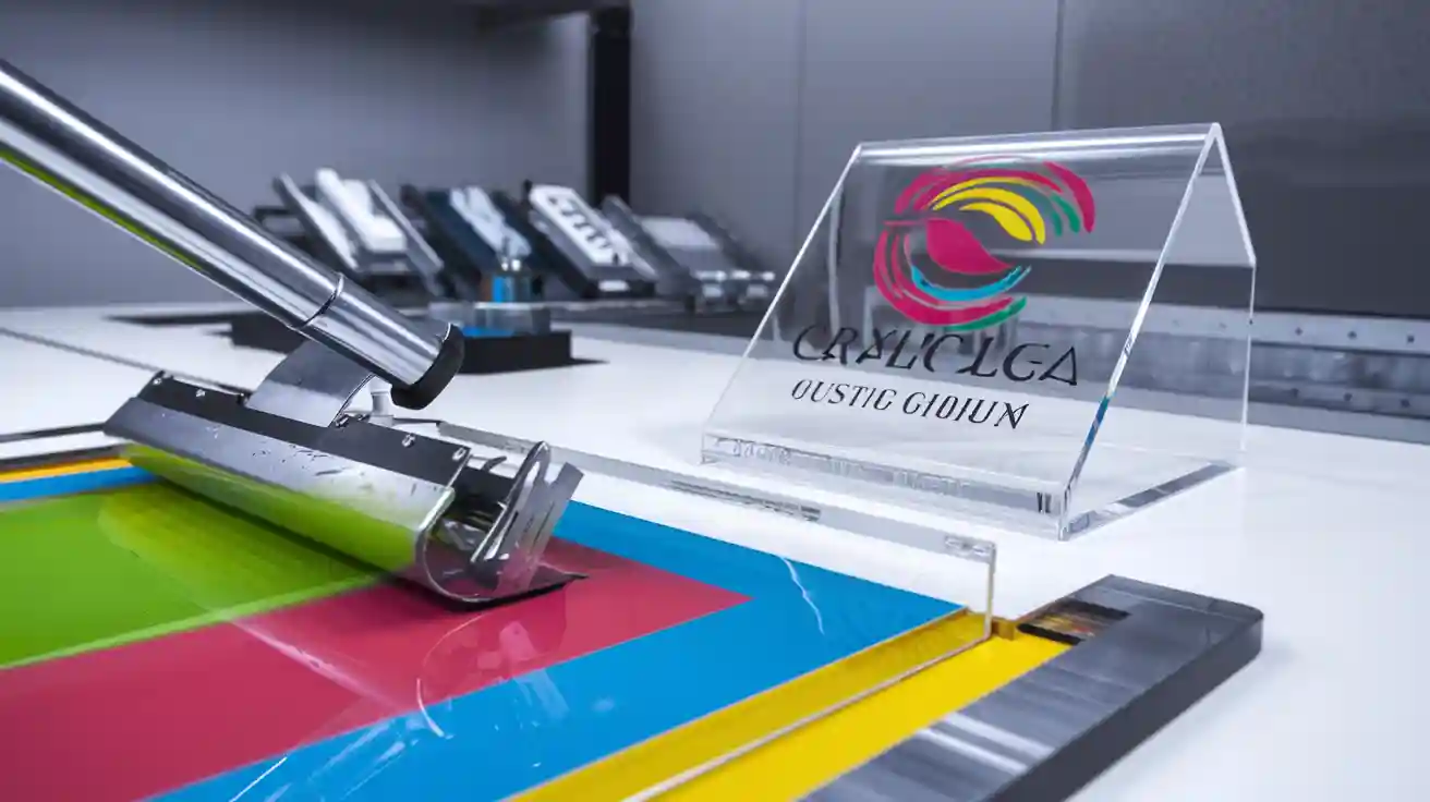 Screen Printing on Acrylic Cover