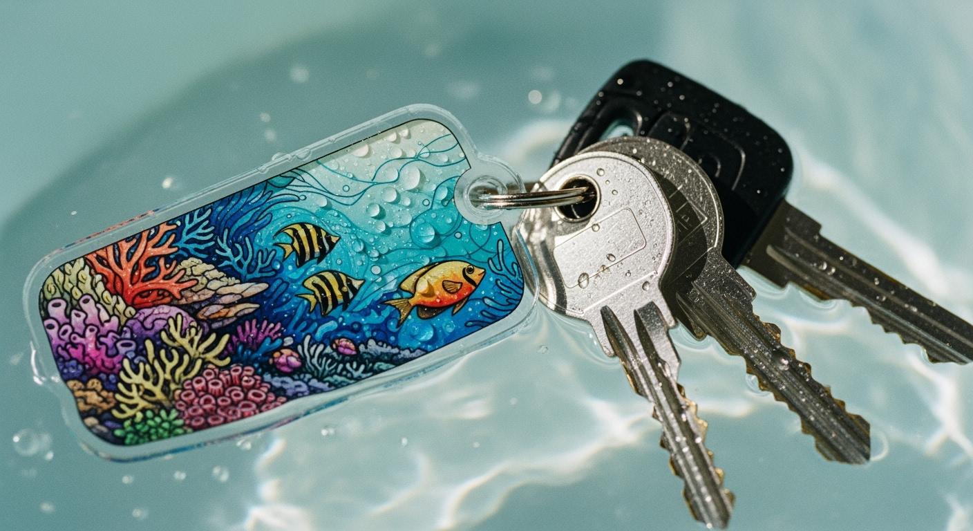 How Acrylic Keychains Resist Water and Wear