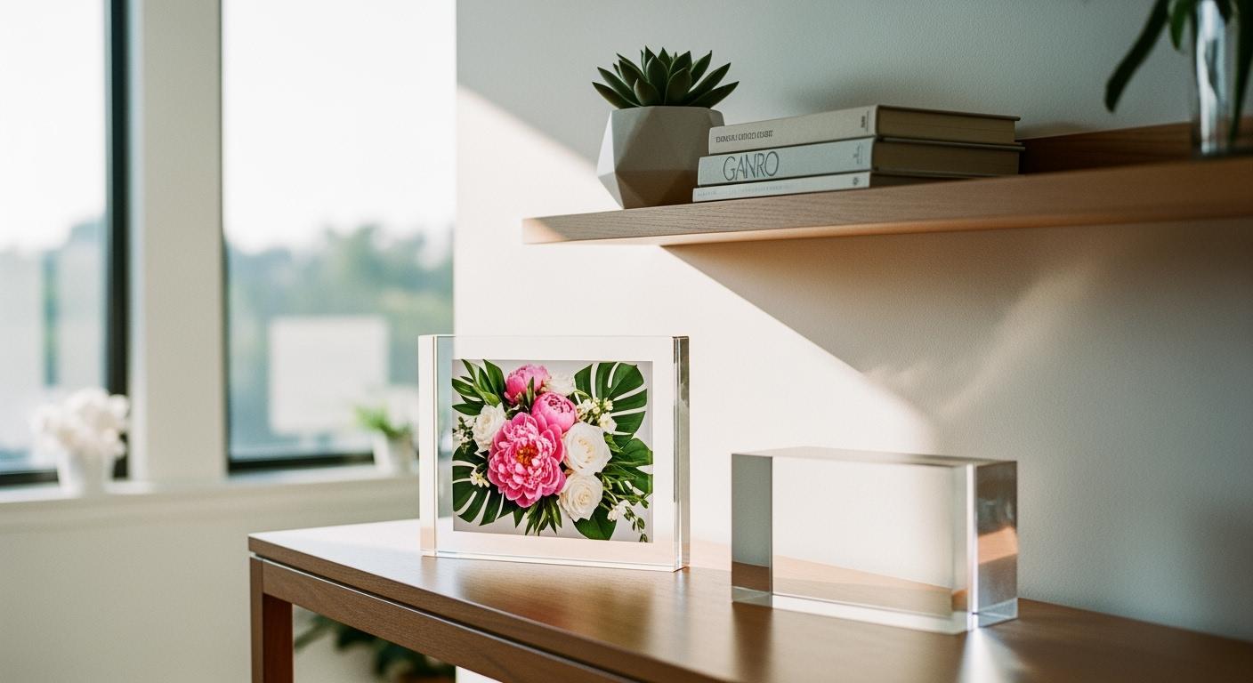 Incorporate Acrylic Blocks in Your 2025 Decor