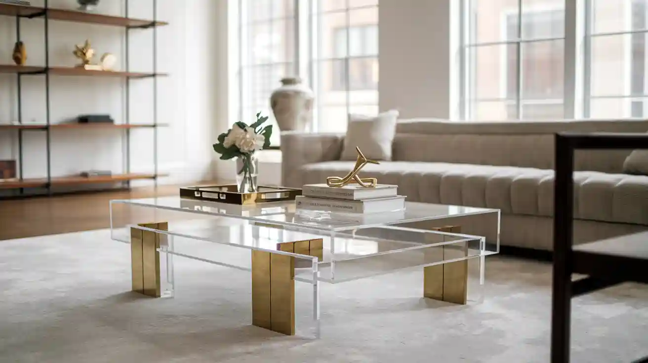 Best Coffee Tables Featuring Brass and Acrylic in 2025