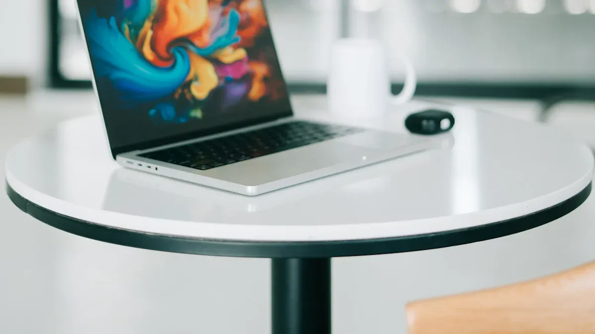 Acrylic Laptop Riser Blue - Threshold Features