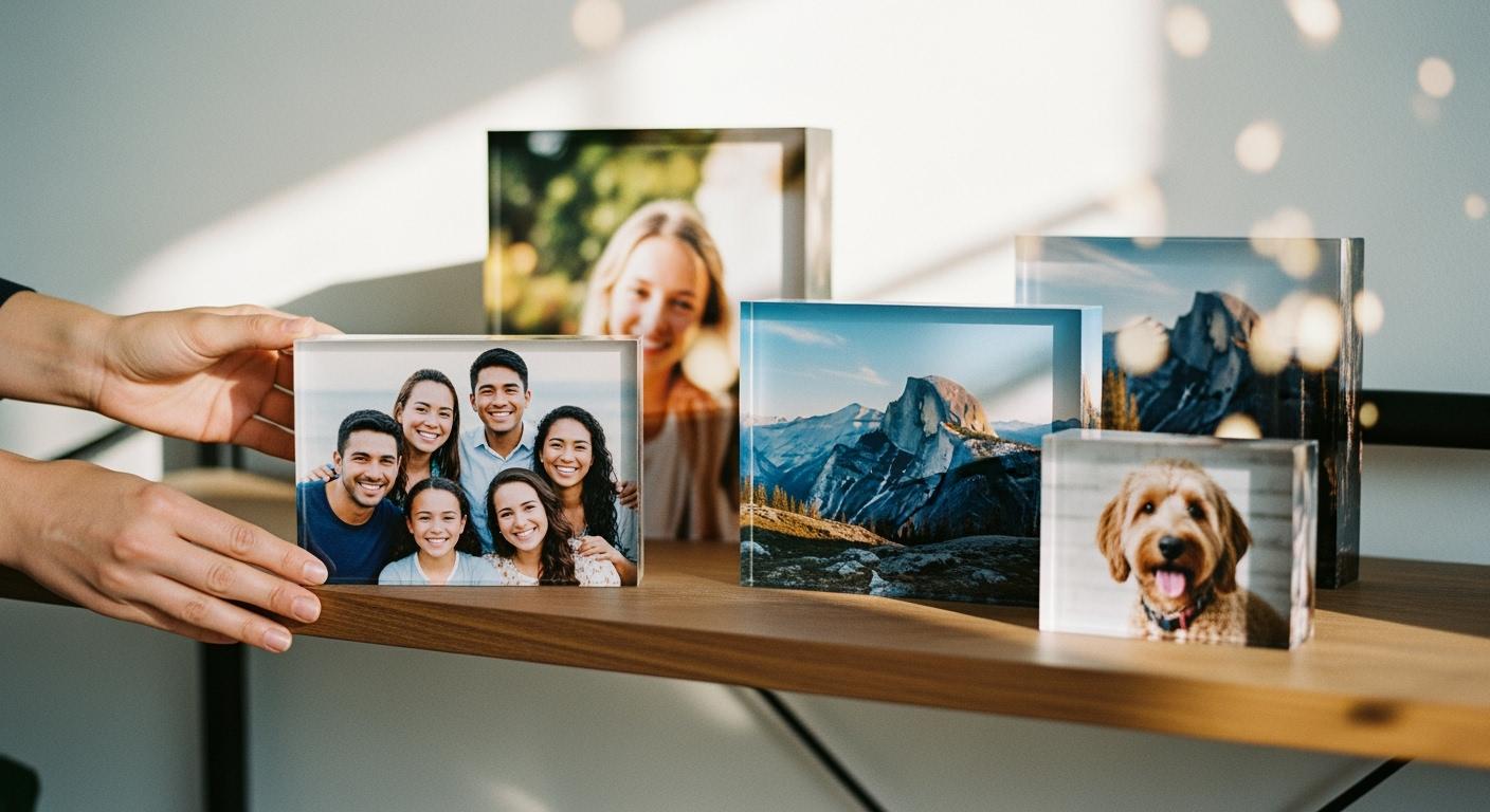 Your Story in Custom Acrylic Photo Blocks