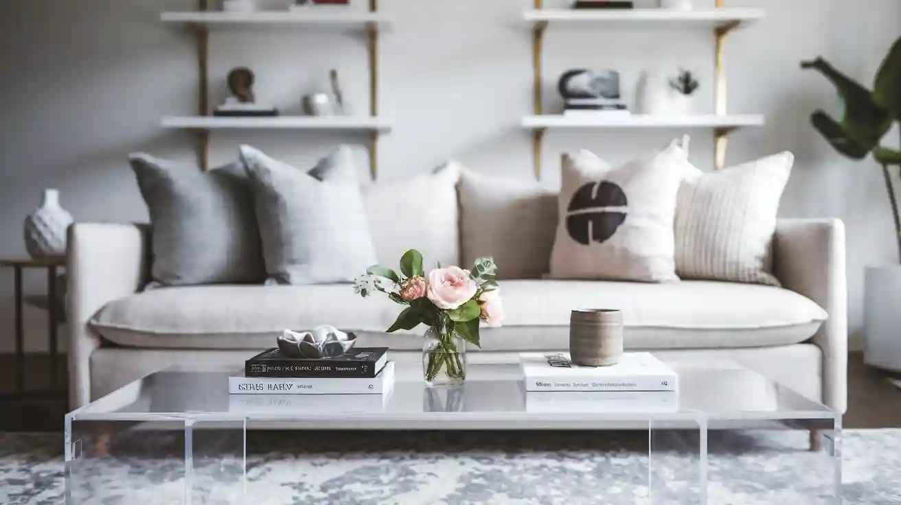 White Acrylic Coffee Tables Benefits and Decor Inspiration