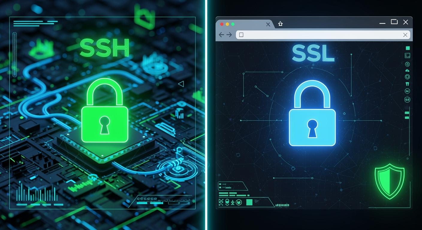 SSH vs SSL