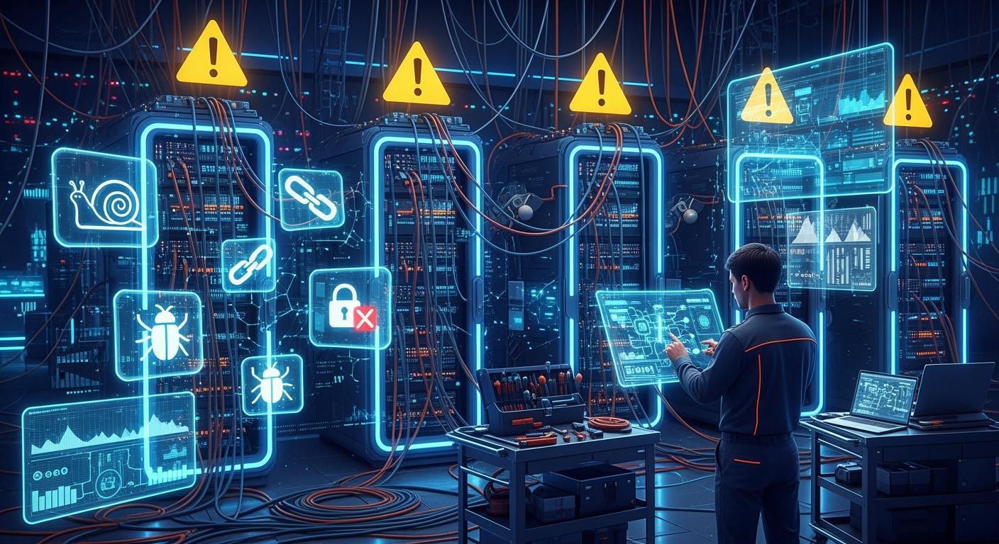 Top 8 Network Problems in Data Center Networks and How to Solve Them