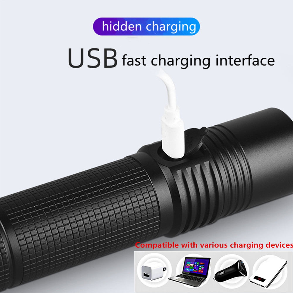 Flashlight Charging Methods: USB vs. Solar vs. Dock Charging