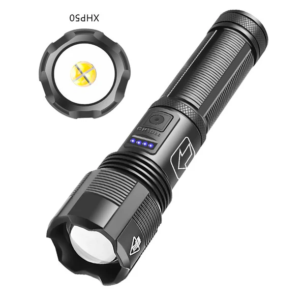 Five modes of high endurance and ultra bright flashlight, no longer afraid of darkness when going out at night