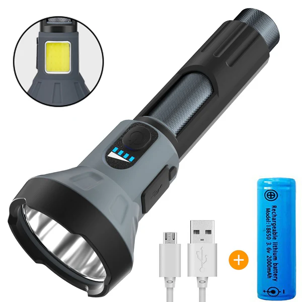 How can a flashlight with COB metering light be loved by everyone?