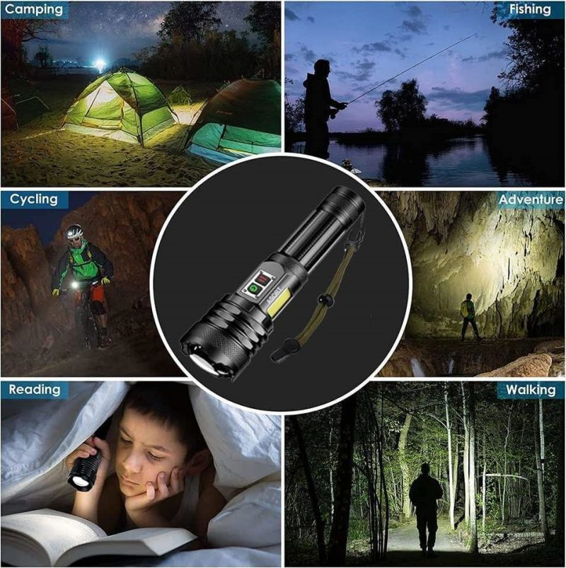 Flashlight Applications by Wattage