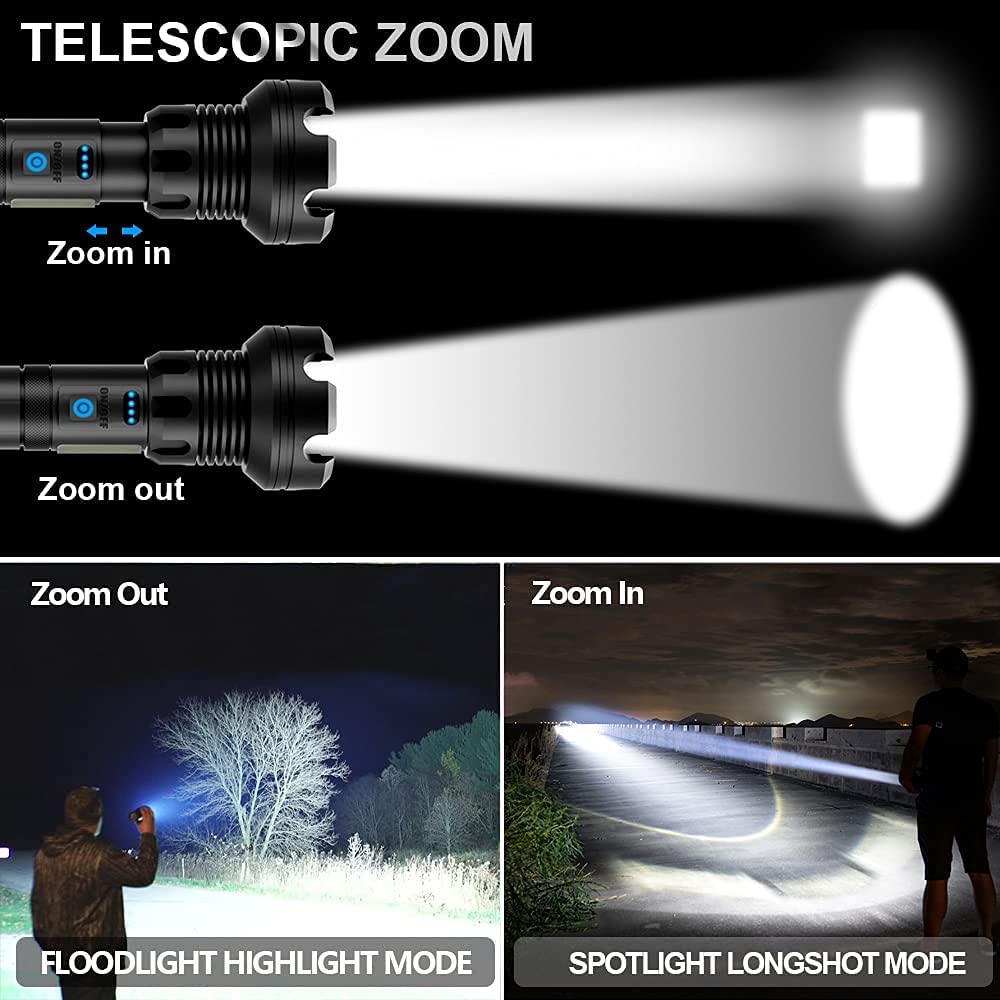 zoomable flashlight features and benefits