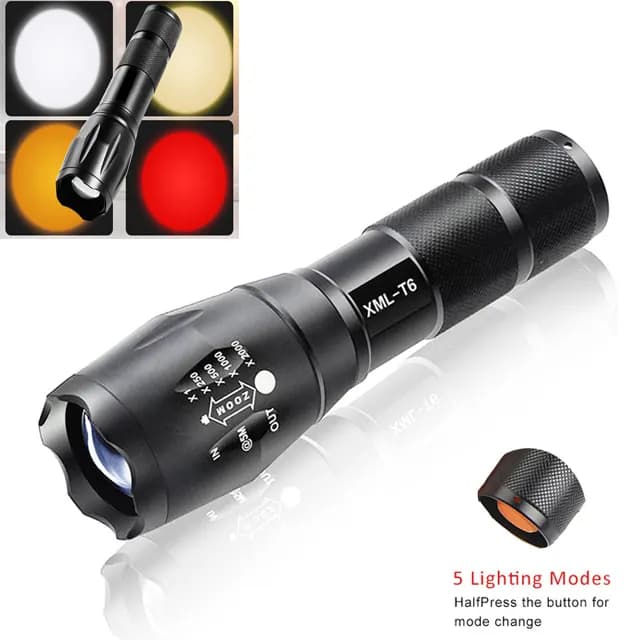 Key Features of a Multiple Light Modes Flashlight