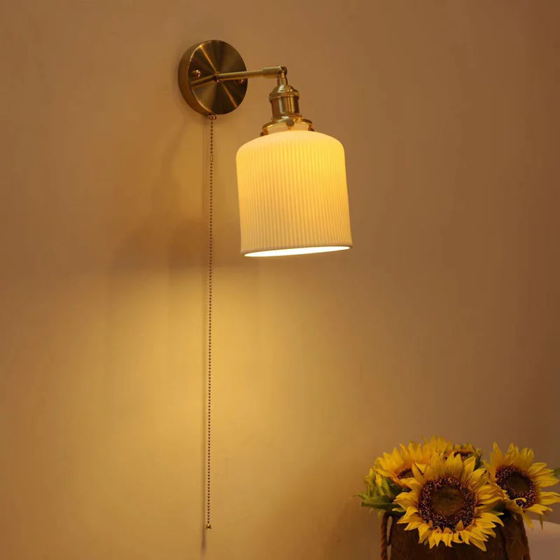 Modern Wandleuchte Marmor Gold Wohnzimmer