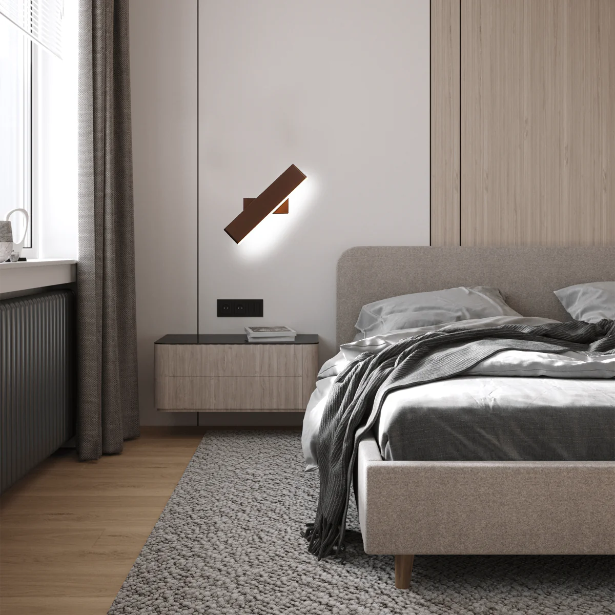 Schwarze Wandleuchten: Stilvolle Beleuchtung im Industrial Design