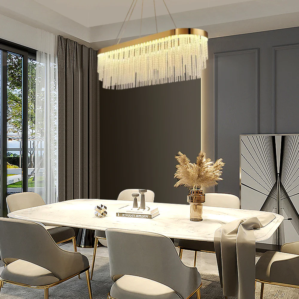 Royal Pendelleuchte Metall Gold Schlafzimmer