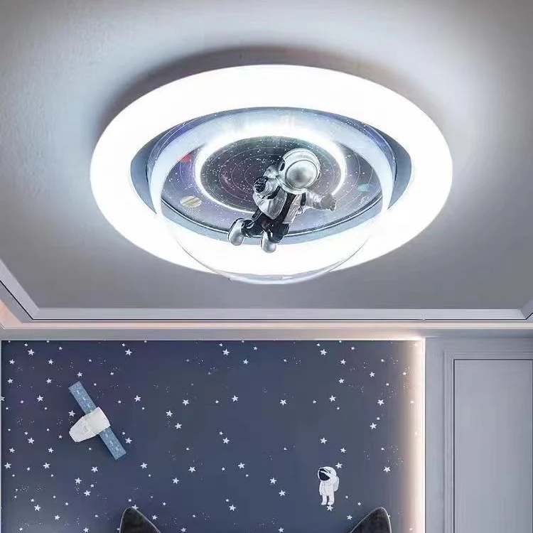 odern Deckenleuchte Metall Blau Schlafzimmer