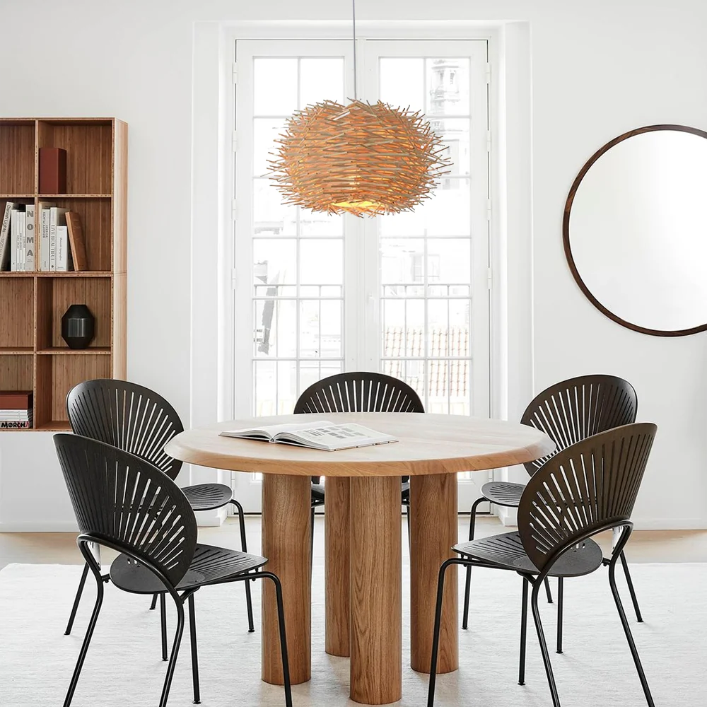 Moderne Pendelleuchte LED Holz Wohn/Esszimmer