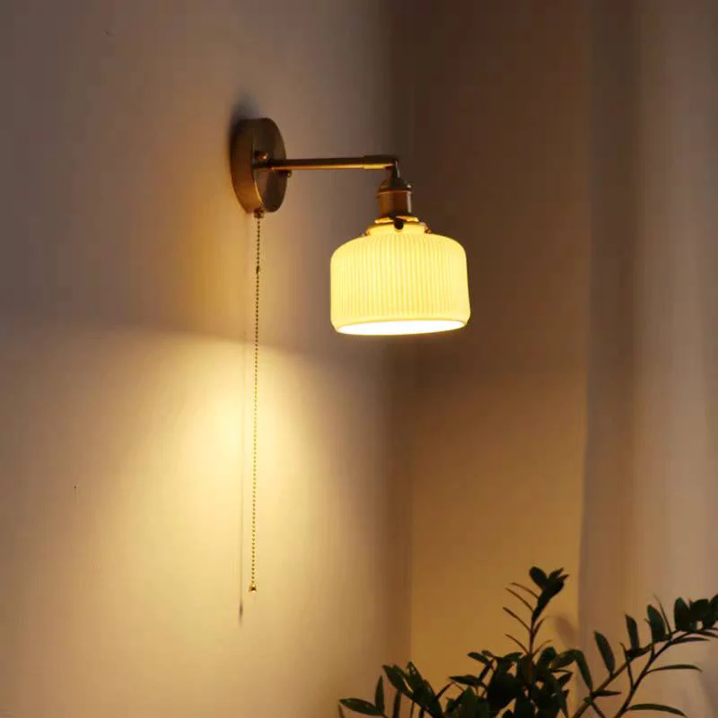 Modern Wandleuchte Marmor Gold Wohnzimmer