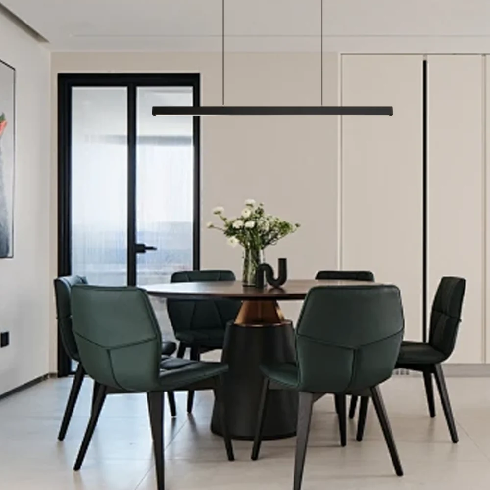 Minimalistische Pendelleuchte LED Linear Esszimmer/Kücheninsel