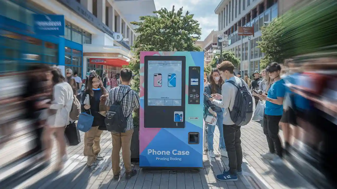 Cell Phone Case Vending Machine Experience