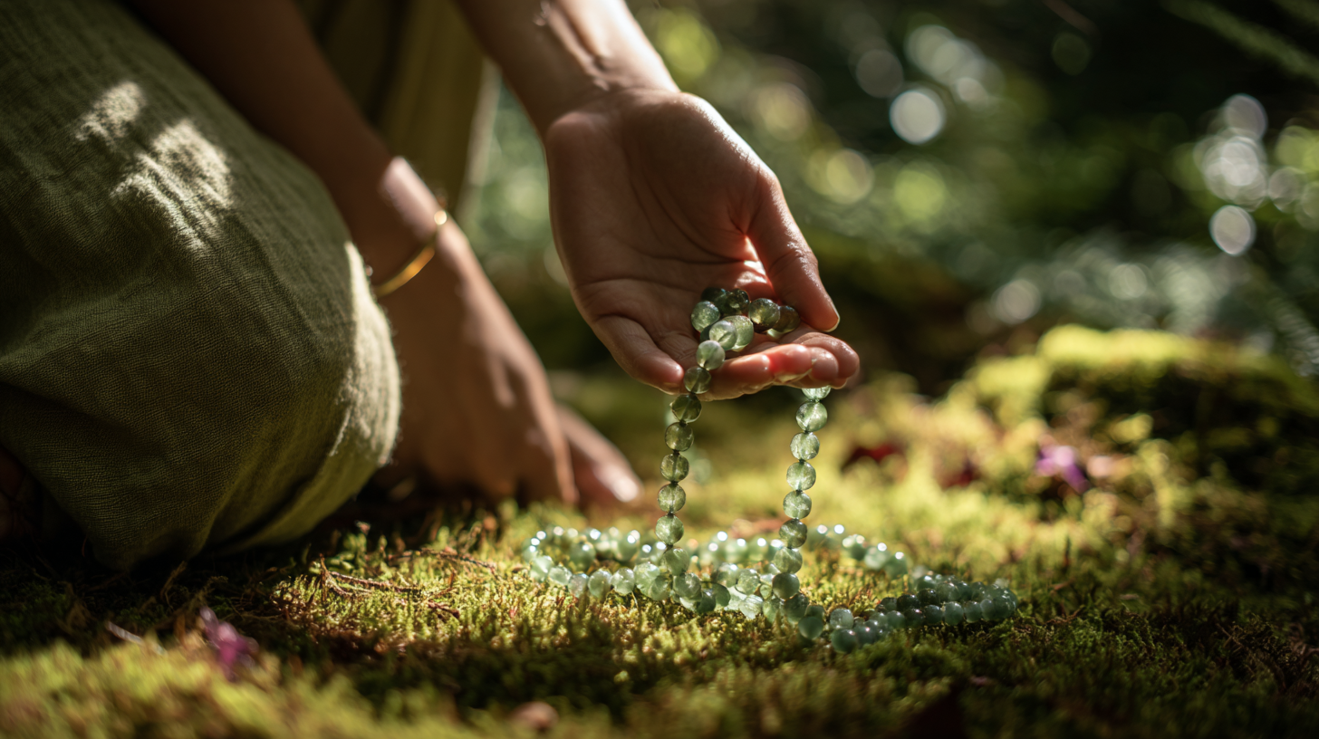 Using Green Crystals and Stones