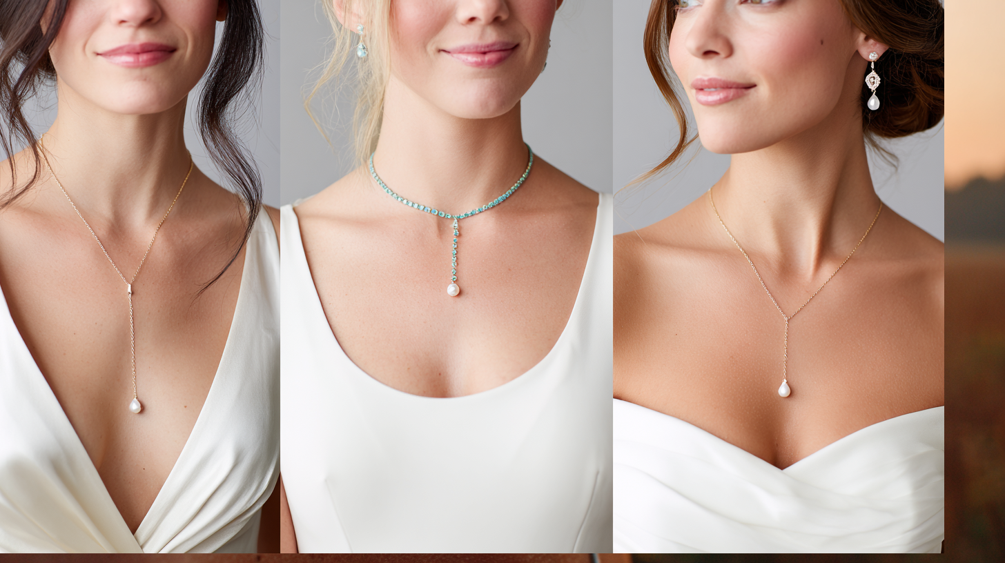 Bridesmaid Jewelry and Dress Styles
