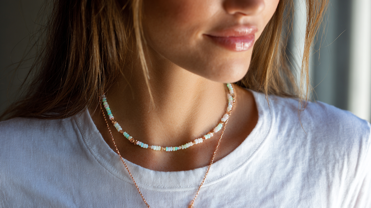 Opal Necklace Versatility