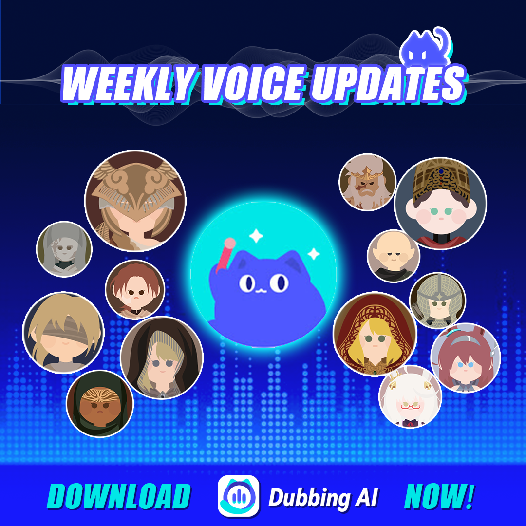 Dubbing AI voice changer