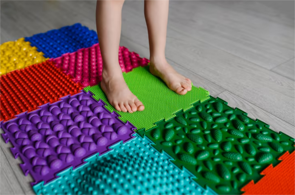 Comparing tactile sensory toys