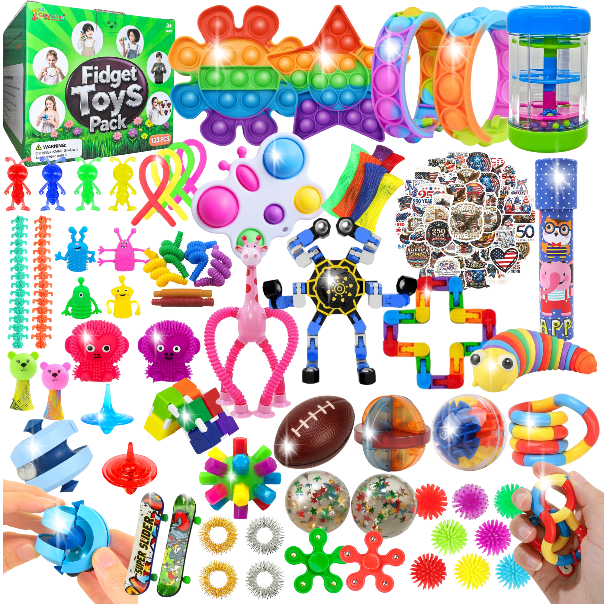 Types of Fidget Kits and Toys
