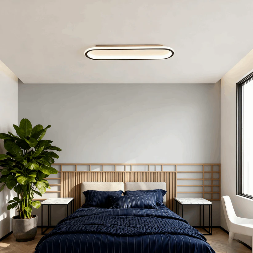 Arcato Minimalist Ceiling Light – Dimmable for Bedroom