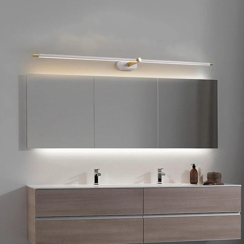Arcato Minimalist Linear Vanity Light - Metal/Acrylic for Bathroom