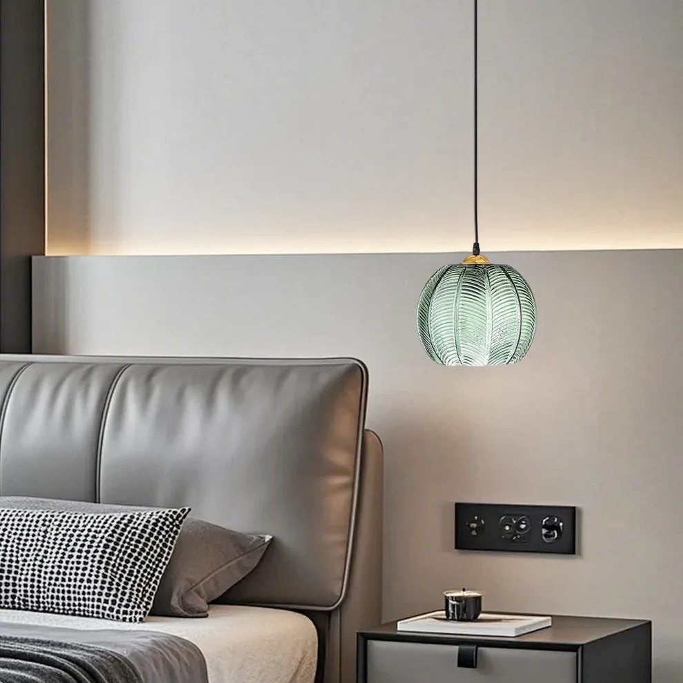 Vetro Modern Decorative Pendant Light - Glass/Metal for Living Room