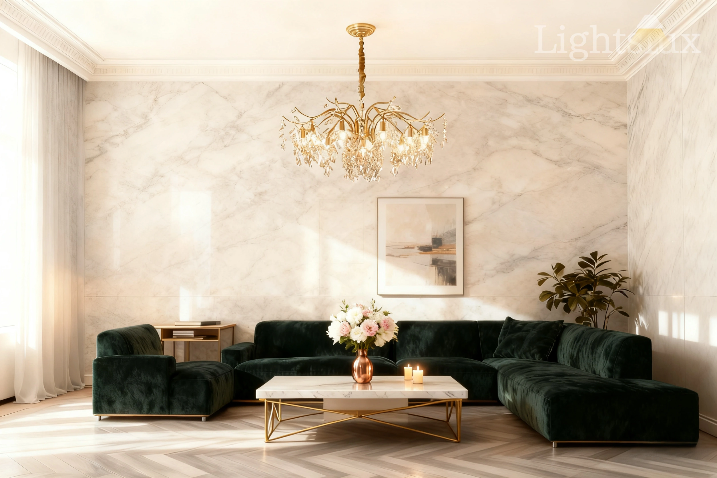 Ambient lighting gives you the overall glow in a room