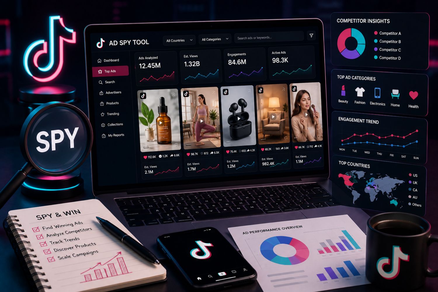 TikTok Ads Spy Tools: The Key to Unlocking Competitor Insights