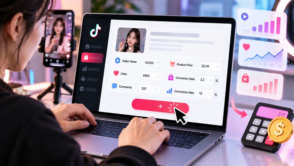 Step 2: Enter Your TikTok Data