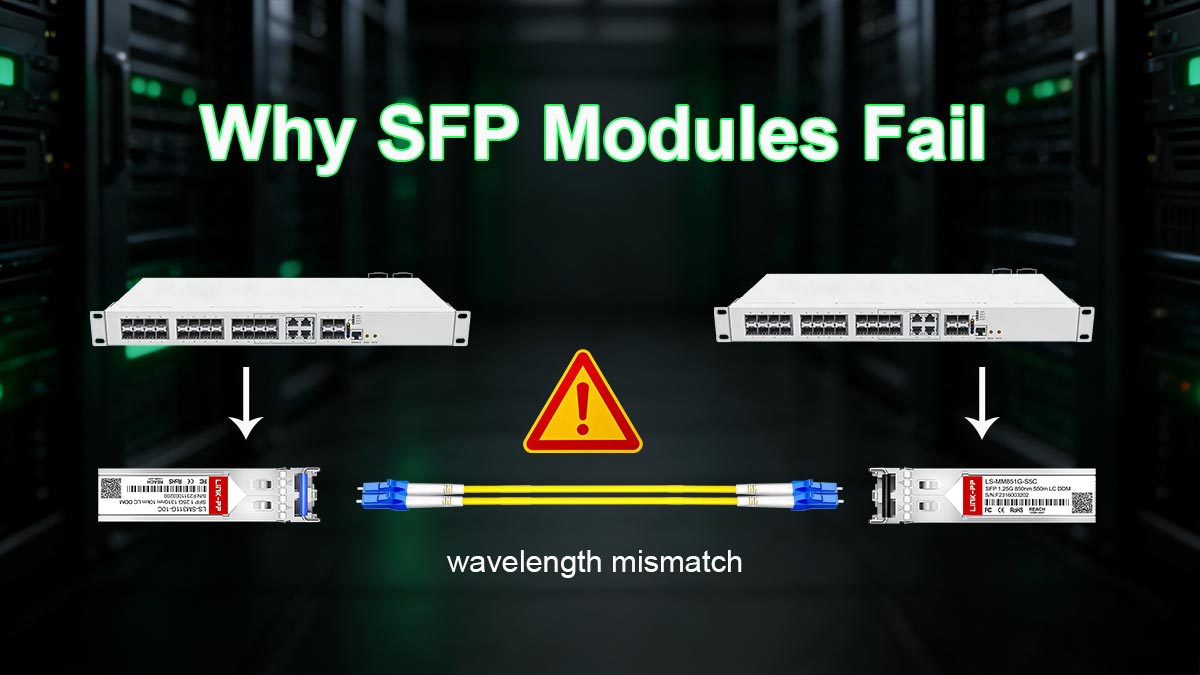 Why SFP Modules Fail: The Most Common Causes