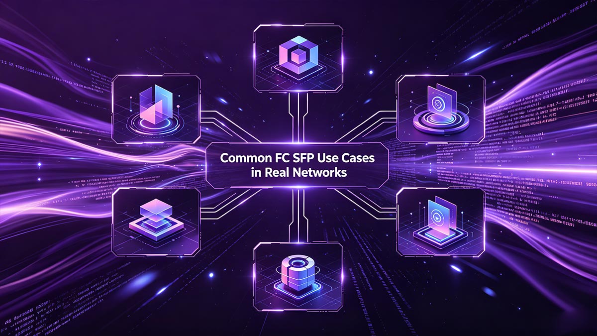 Common FC SFP Use Cases in Real Networks