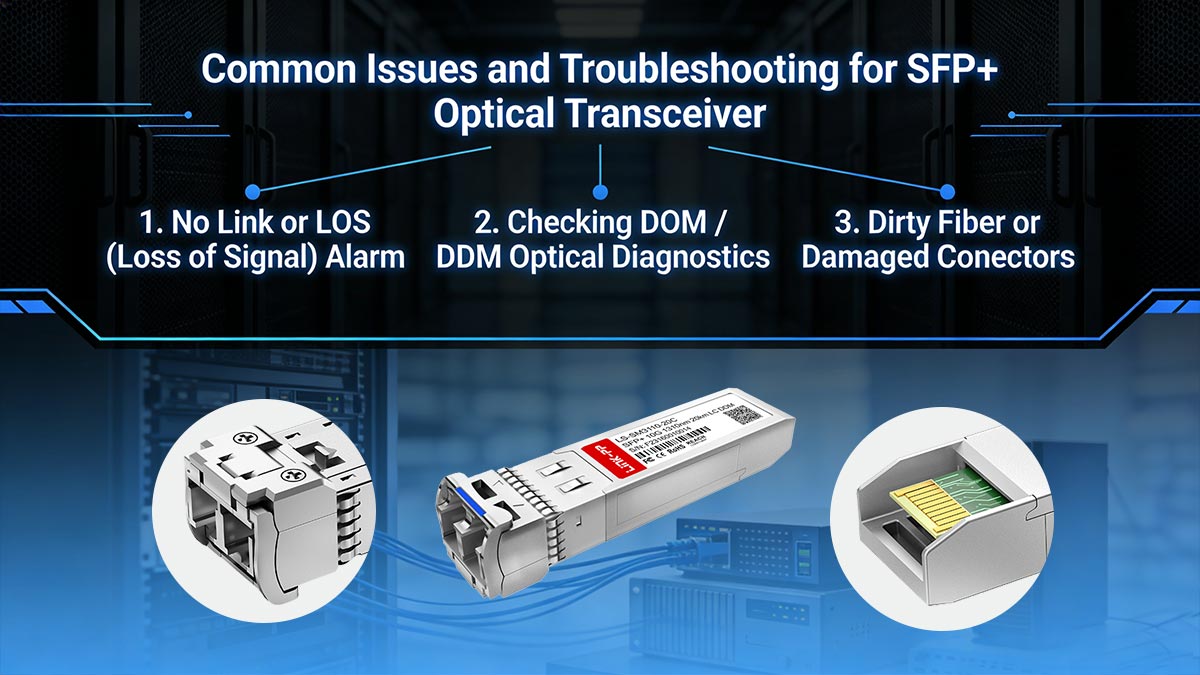 Common Issues and Troubleshooting for SFP+ Optical Transceiver