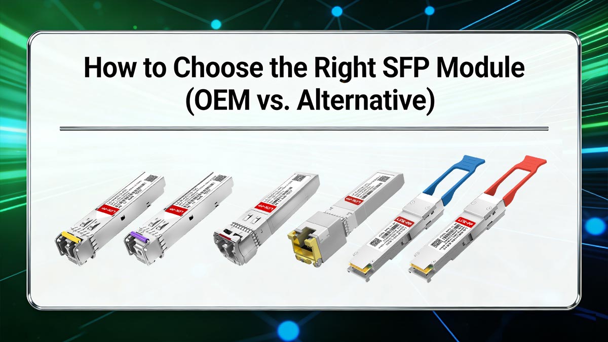 How to Choose the Right SFP Module