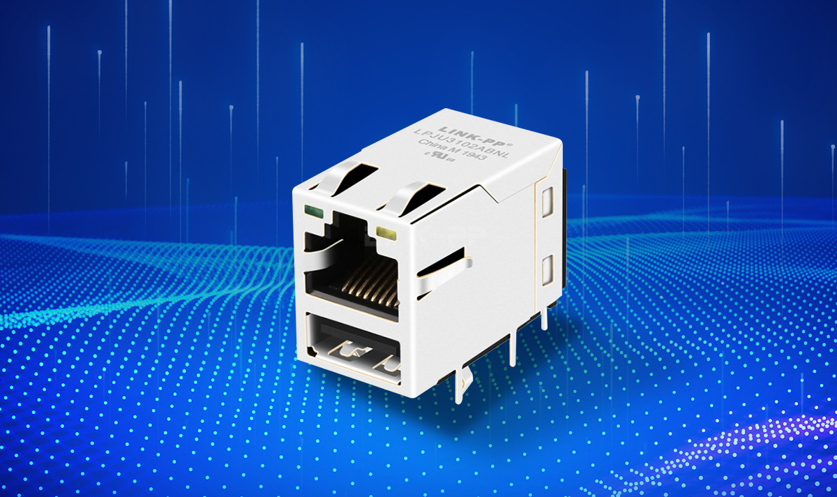 RJ45 USB Connector Combo