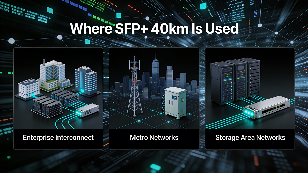 Where SFP+ 40km Is Used
