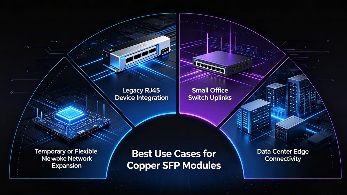 Best Use Cases for Copper SFP Modules
