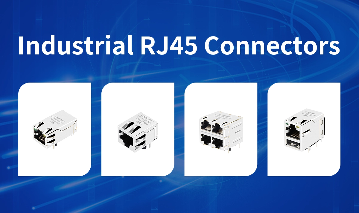 EMI-hardened RJ45 connectors