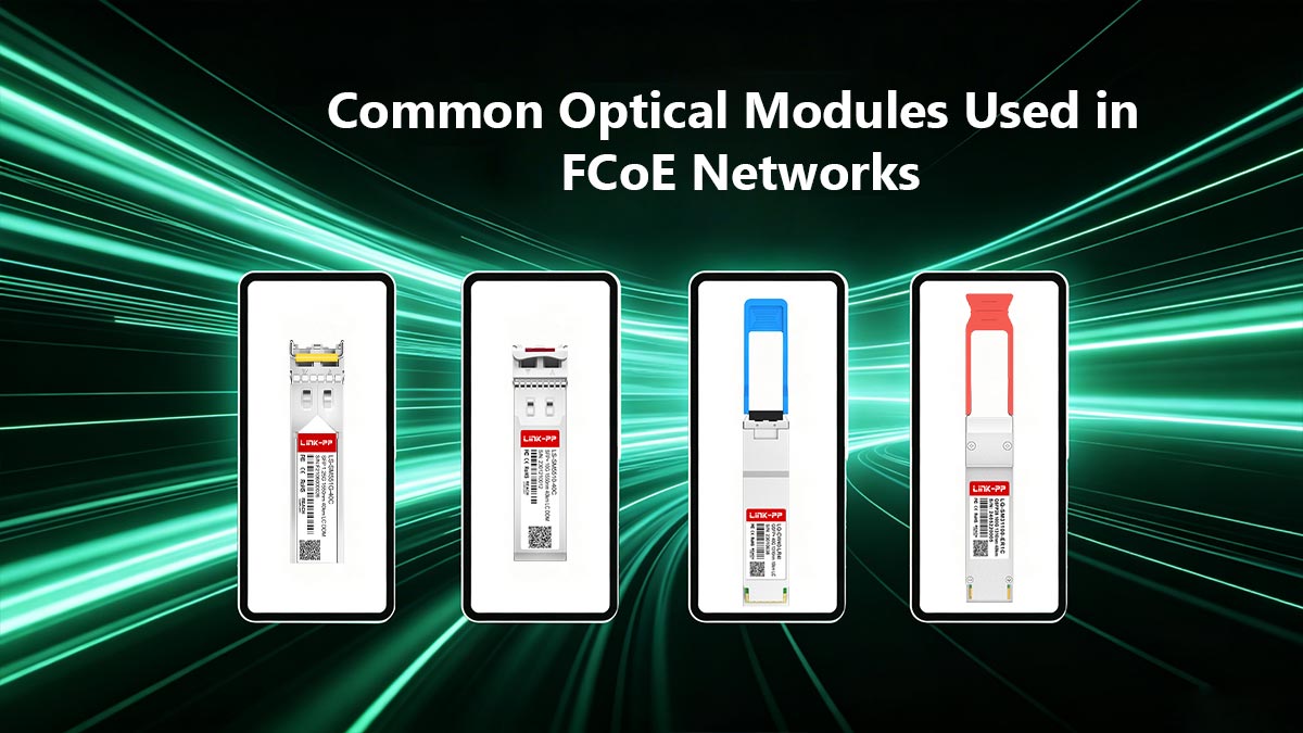 Common Optical Modules Used in FCoE Networks