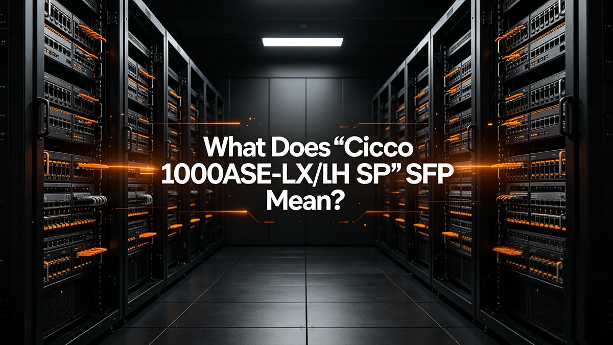 What Does “Cisco 1000BASE-LX/LH SFP” Mean?