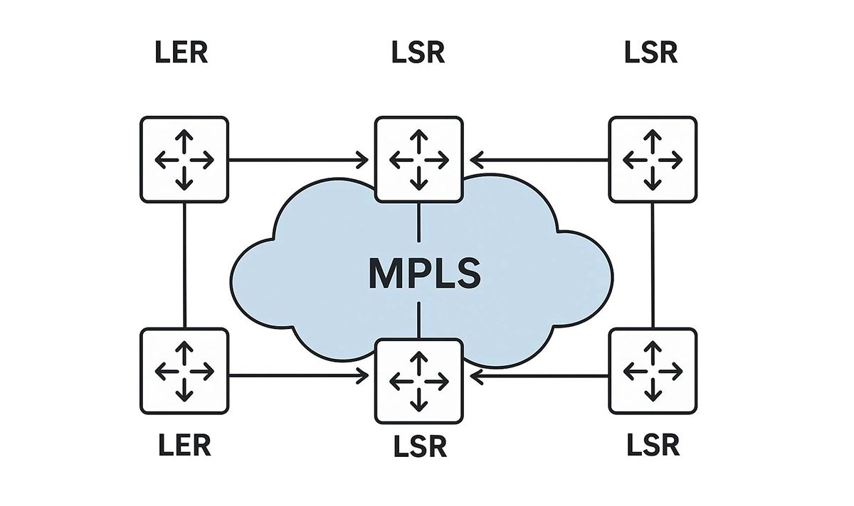 Label Switch Routers (LSRs) and Label Edge Routers (LERs)