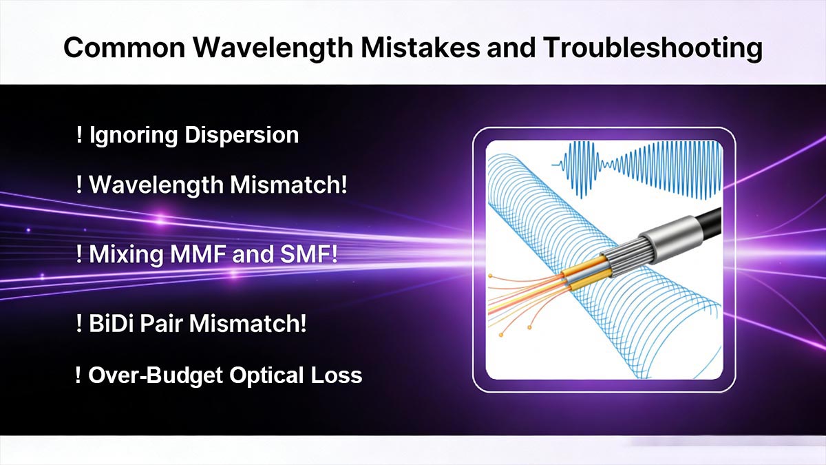 Common SFP Wavelength Mistakes and Troubleshooting