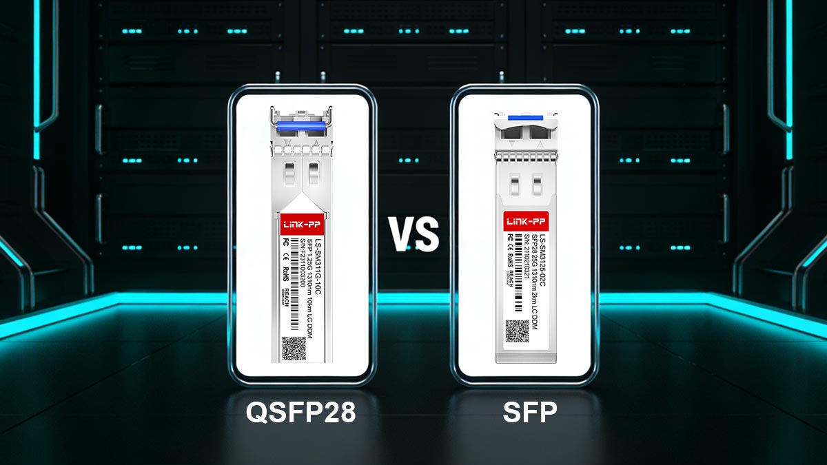 QSFP28 vs. SFP: Key Differences